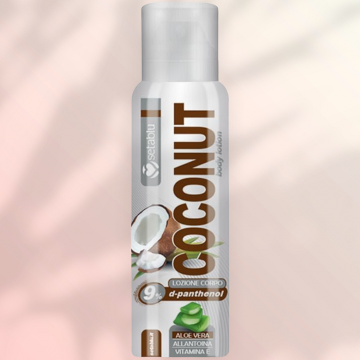 Body spray mousse with Coconut and Panthenol