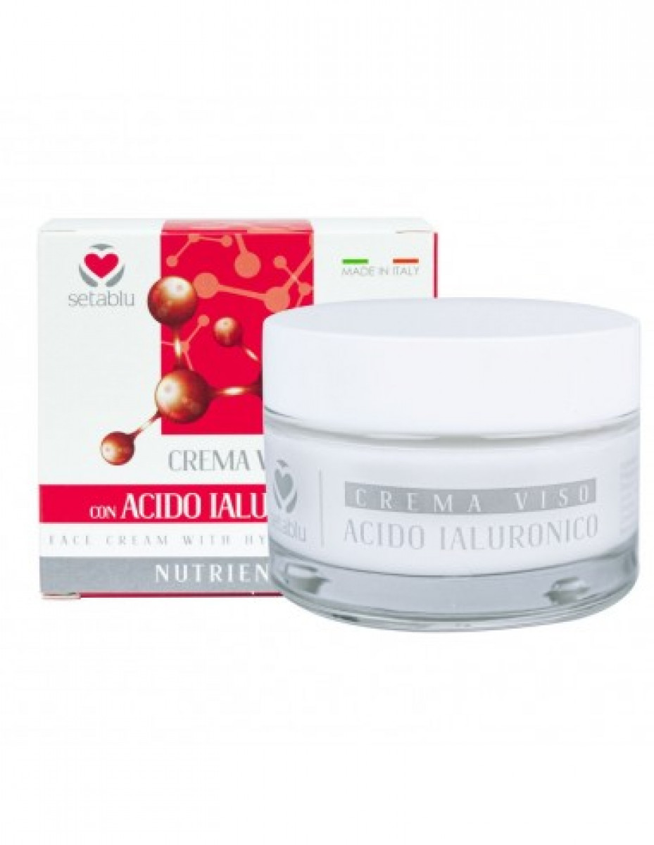 Hyaluronic acid face cream