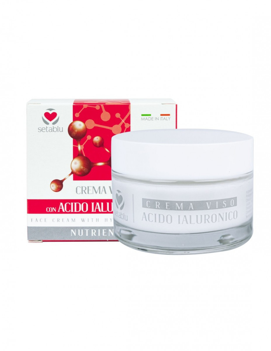 Hyaluronic acid face cream