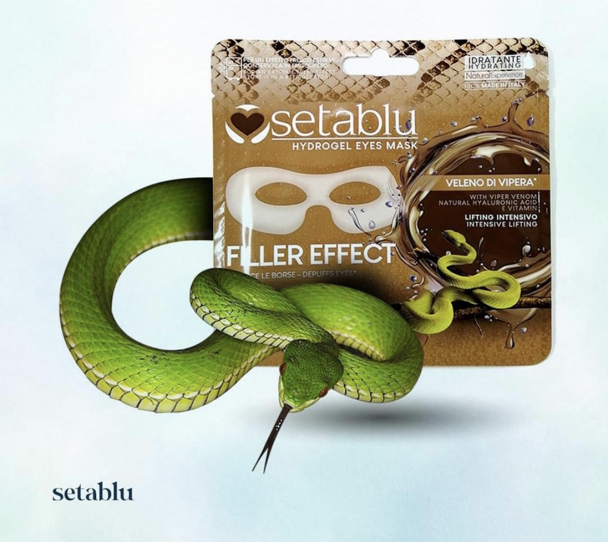 Eyes mask - Filler Effect with viper venom